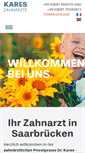 Mobile Screenshot of dr-kares.de